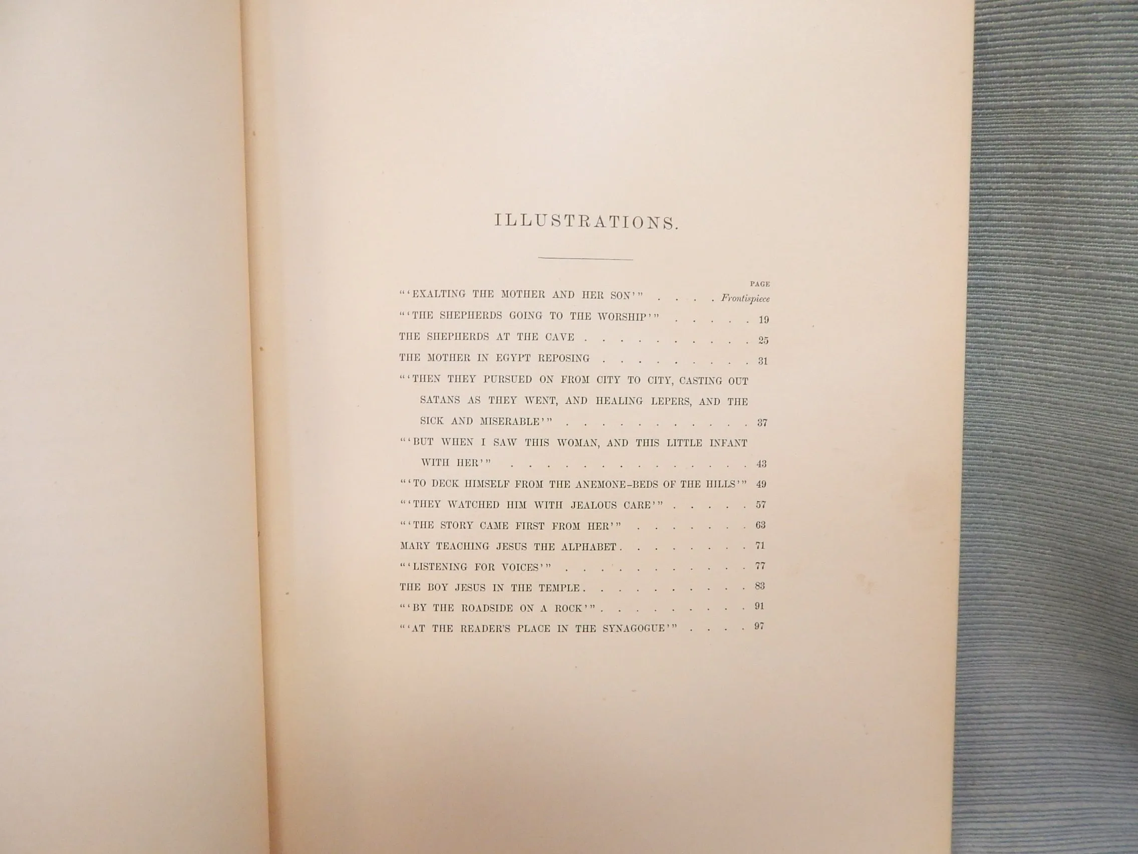 1889 "The Boyhood of Christ" by Lew Wallace