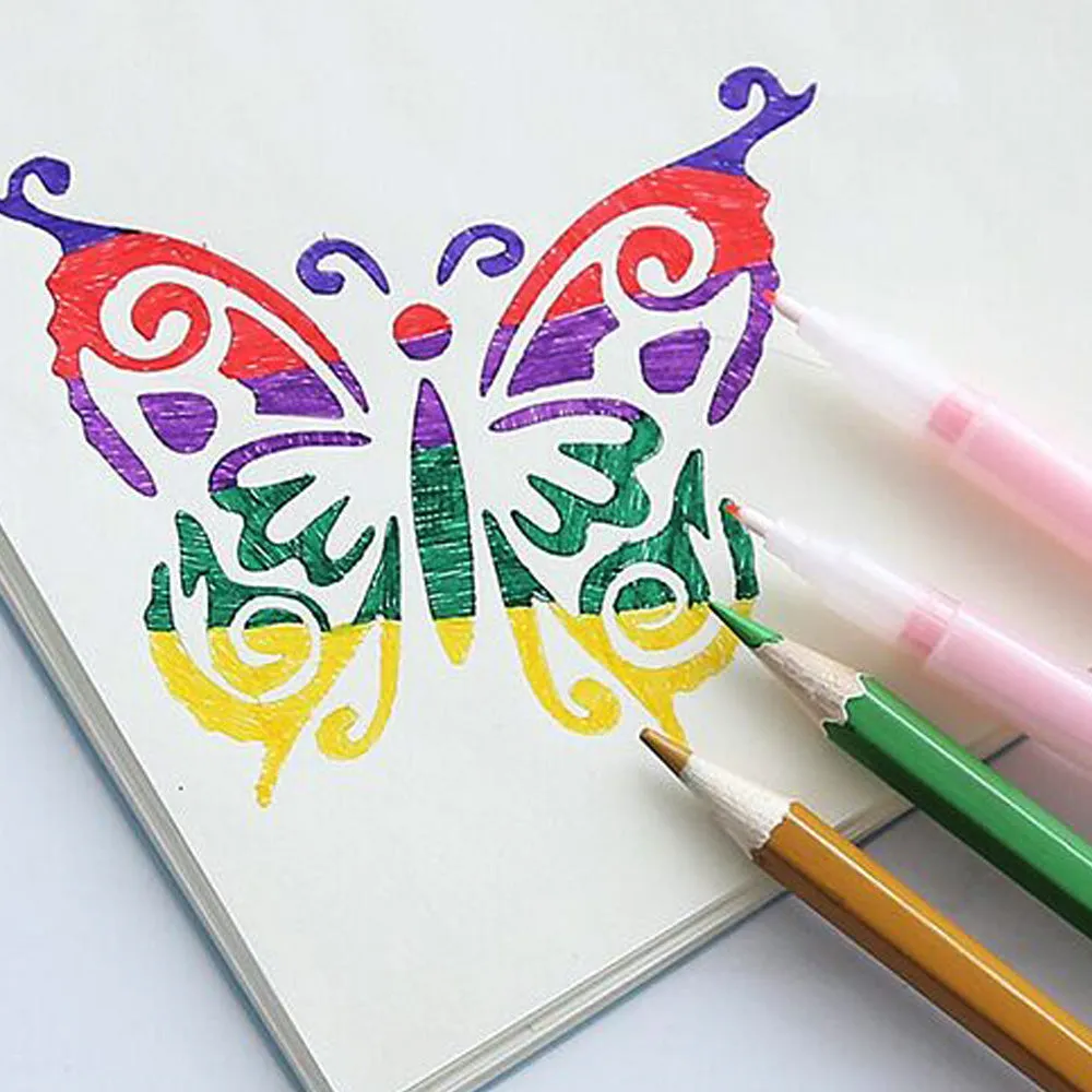 25*4.7cm Mylar Stencils Plastic stencil Reusable Mylar Stencils Planner and Craft Projects butterfly Craft Stencil 1pcs 10201856