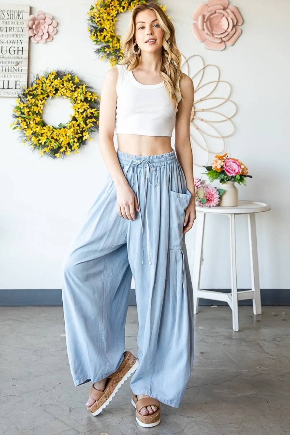 Abby Pleated Pants