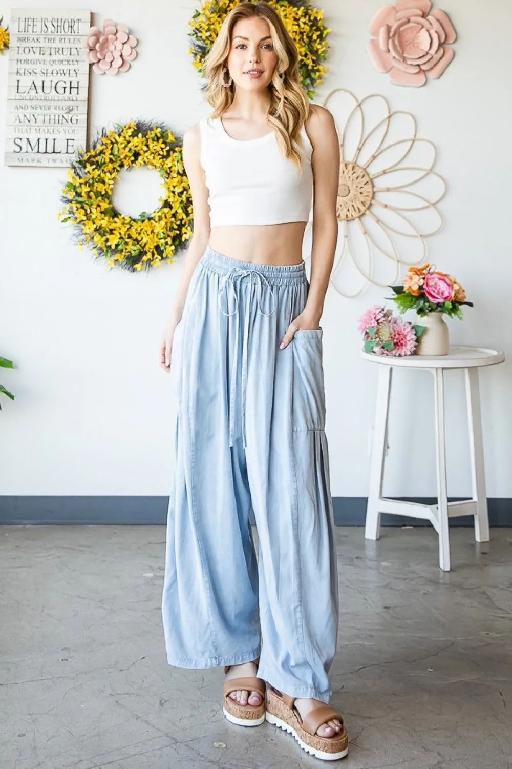 Abby Pleated Pants