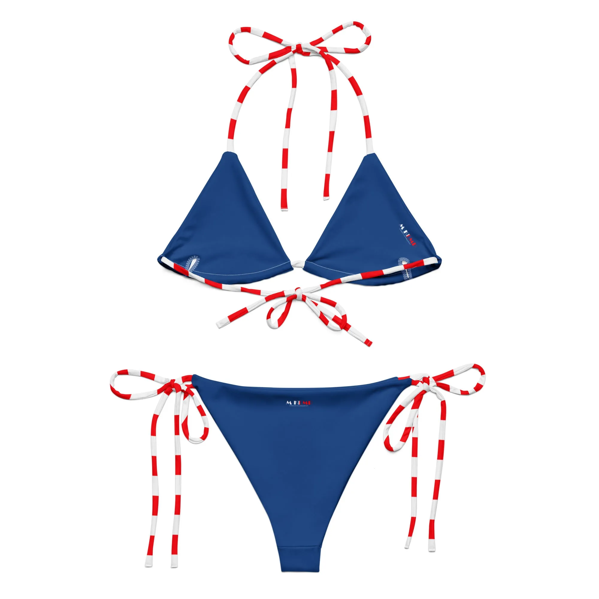 Americana recycled string bikini