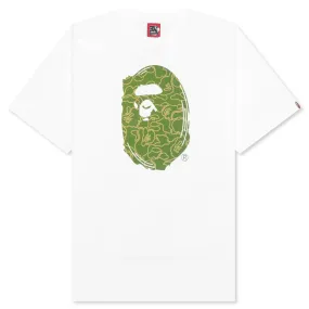 Bape 30th Anniversary Tee #1 M - White/Green