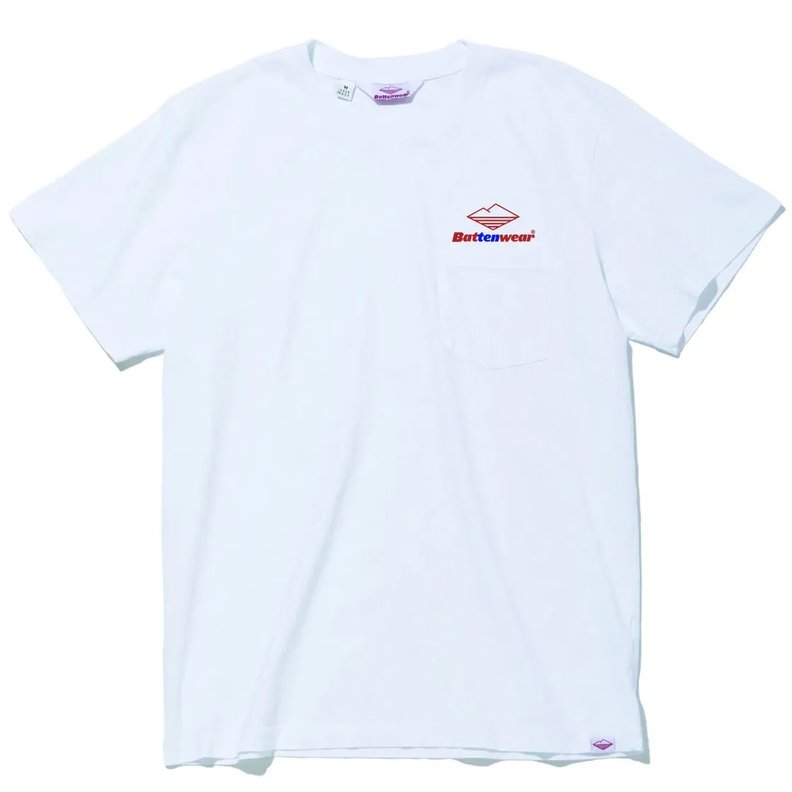 BATTENWEAR 10th Anniversary Team S/S Pocket Tee White