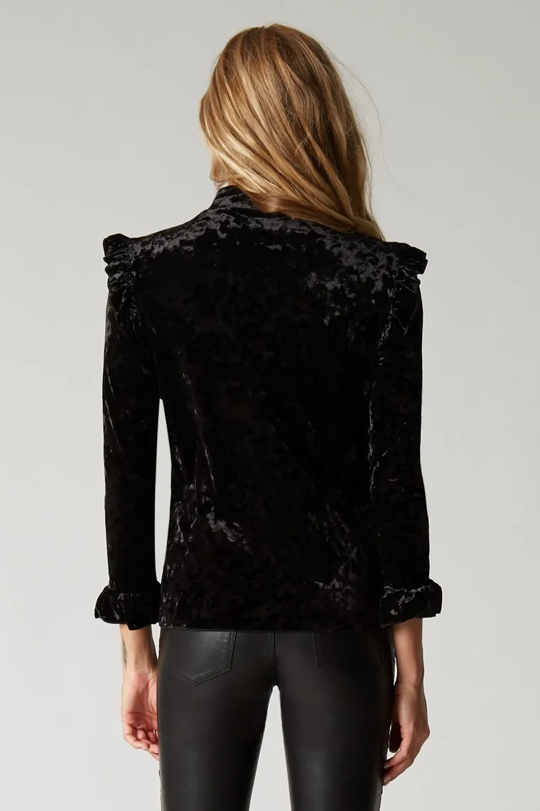 Blank NYC Spark It Velvet Shirt