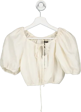 Casa Raki Cream Rosa Blouse UK XS