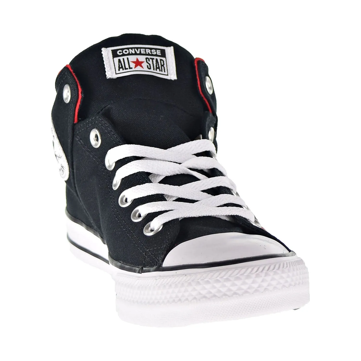 Converse Chuck Taylor All Star High Street Men's Shoes Black-White-Enamel