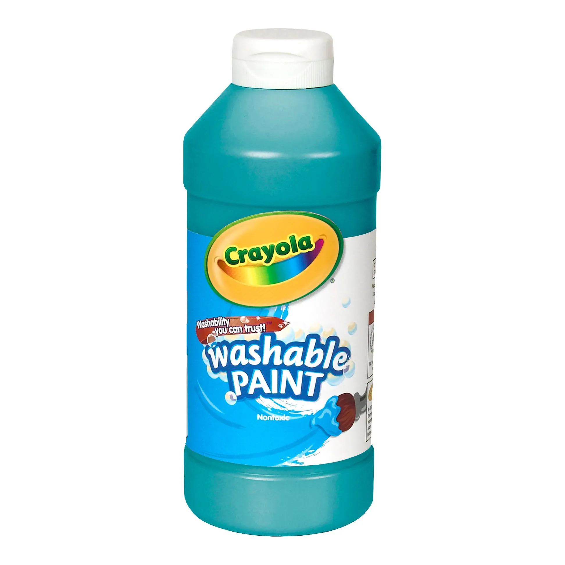 Crayola Washable Paint 16 Oz Turquoise