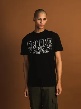 CROOKS & CASTLES CORE C&C LOGO T-SHIRT