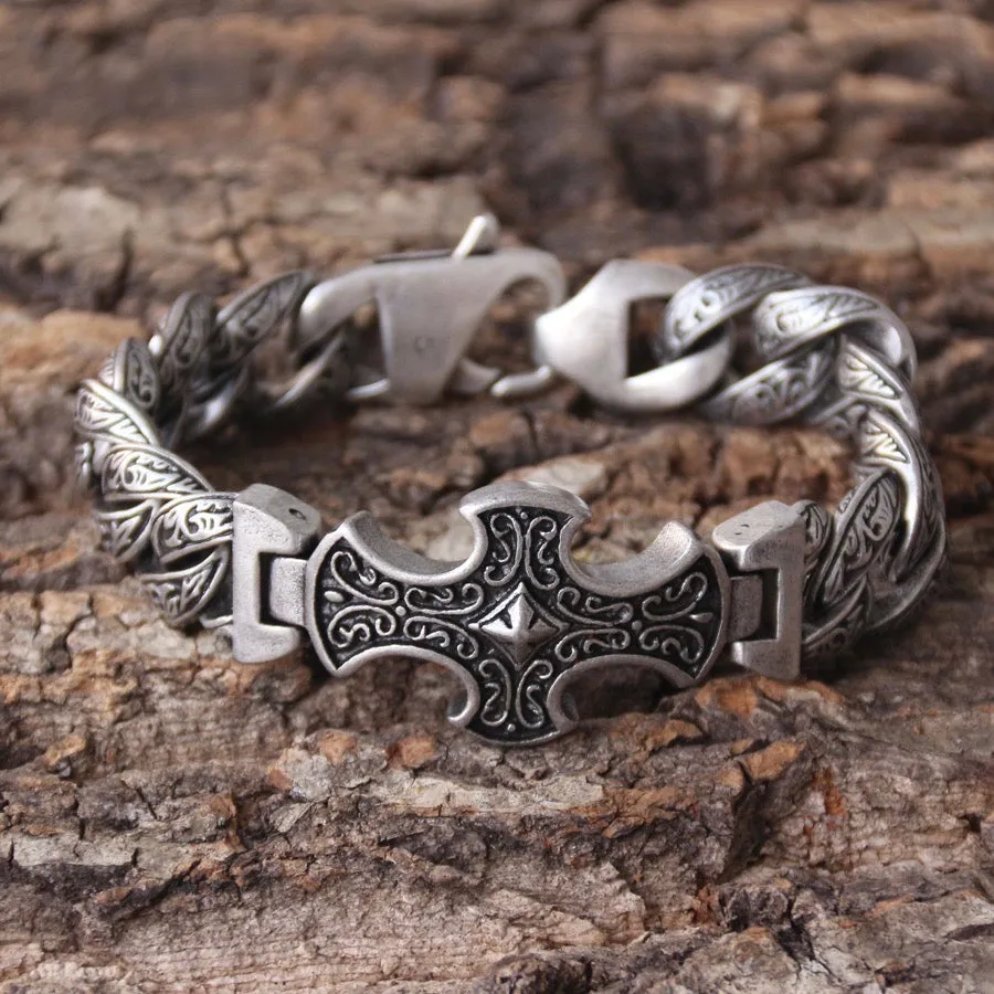 Crusader's Bracelet - The Templar - Brushed - B110