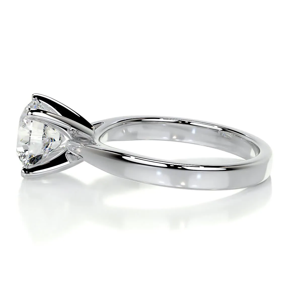 Diana Diamond Engagement Ring -14K White Gold