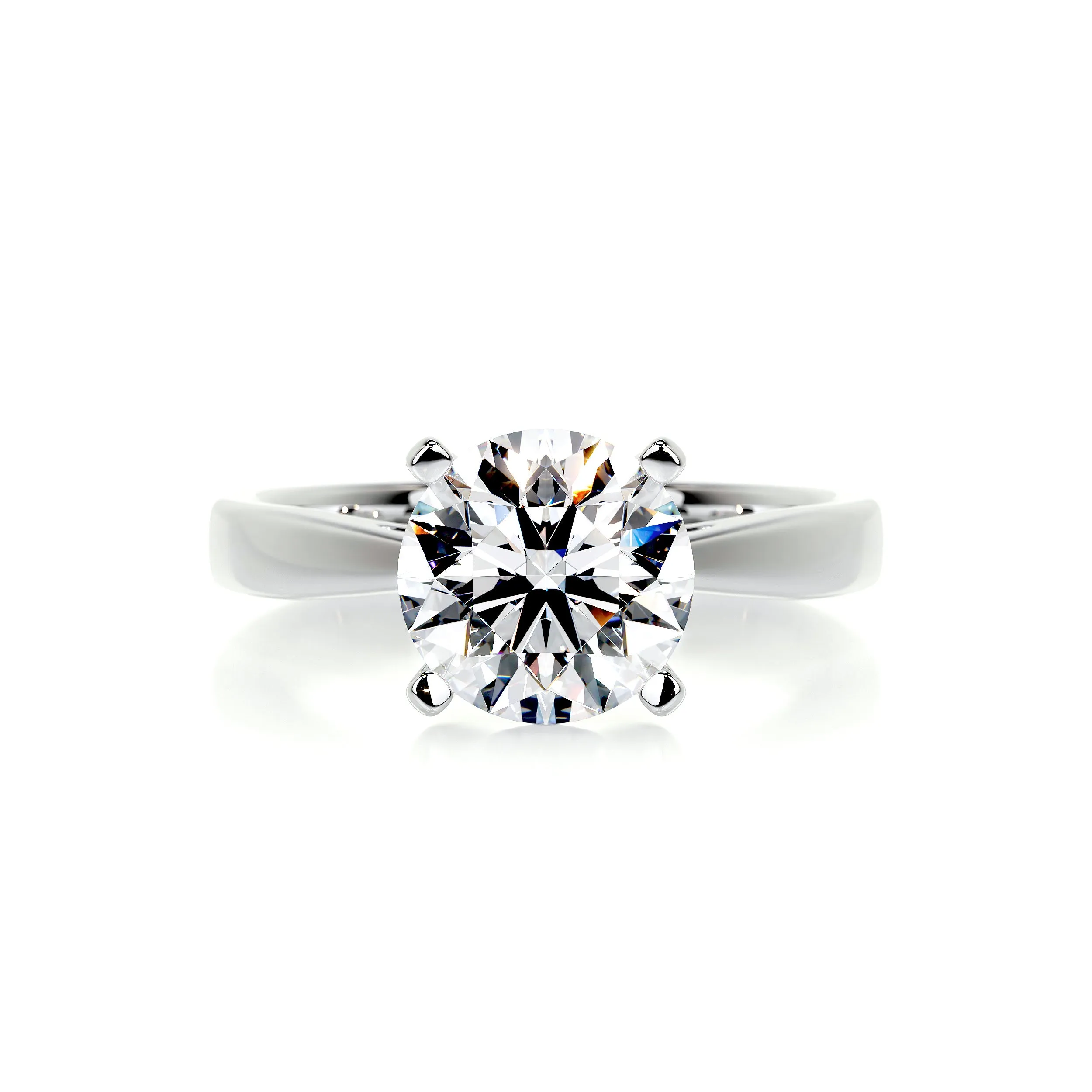 Diana Diamond Engagement Ring -14K White Gold