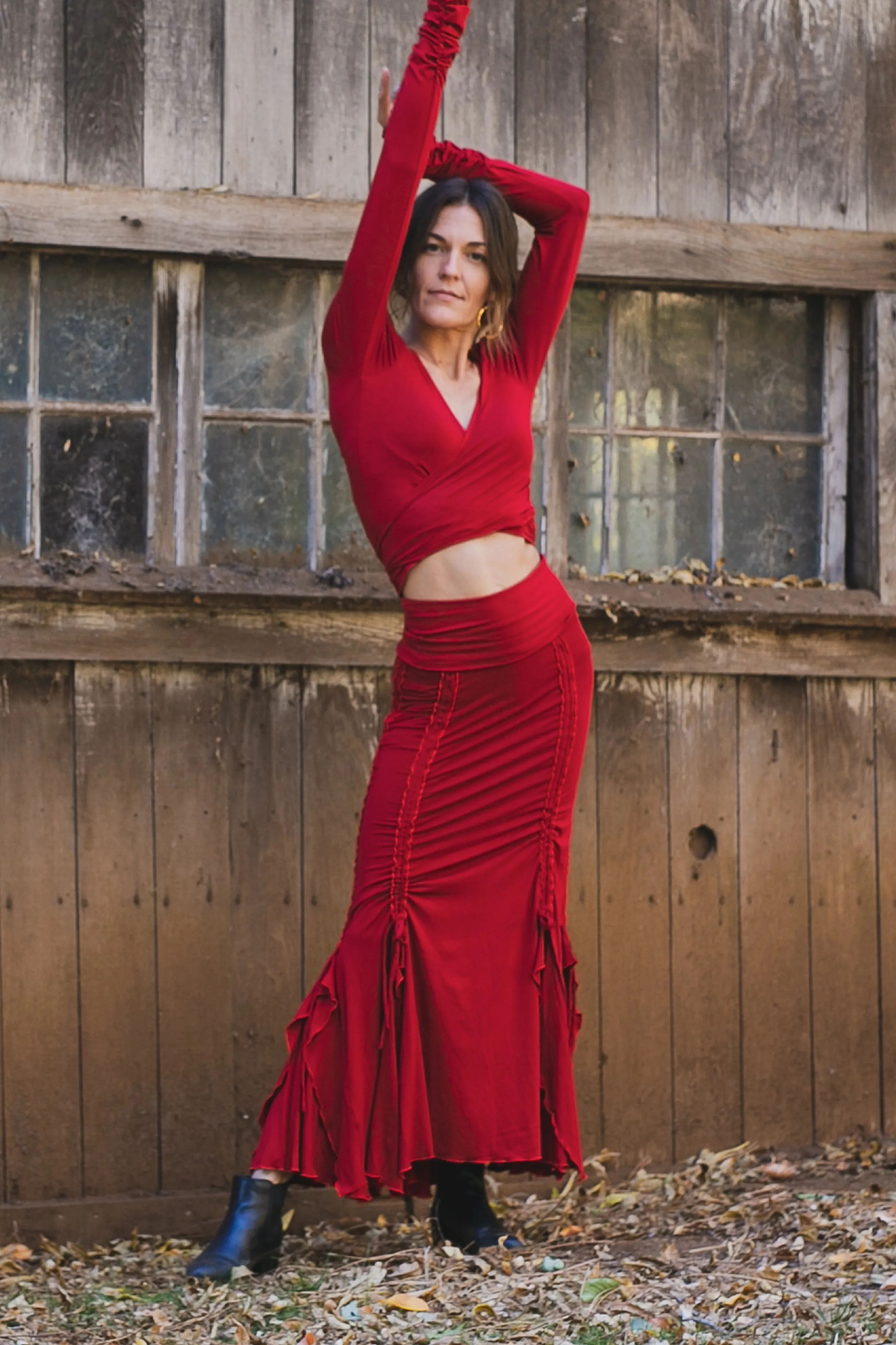 Flamenco Skirts - Red