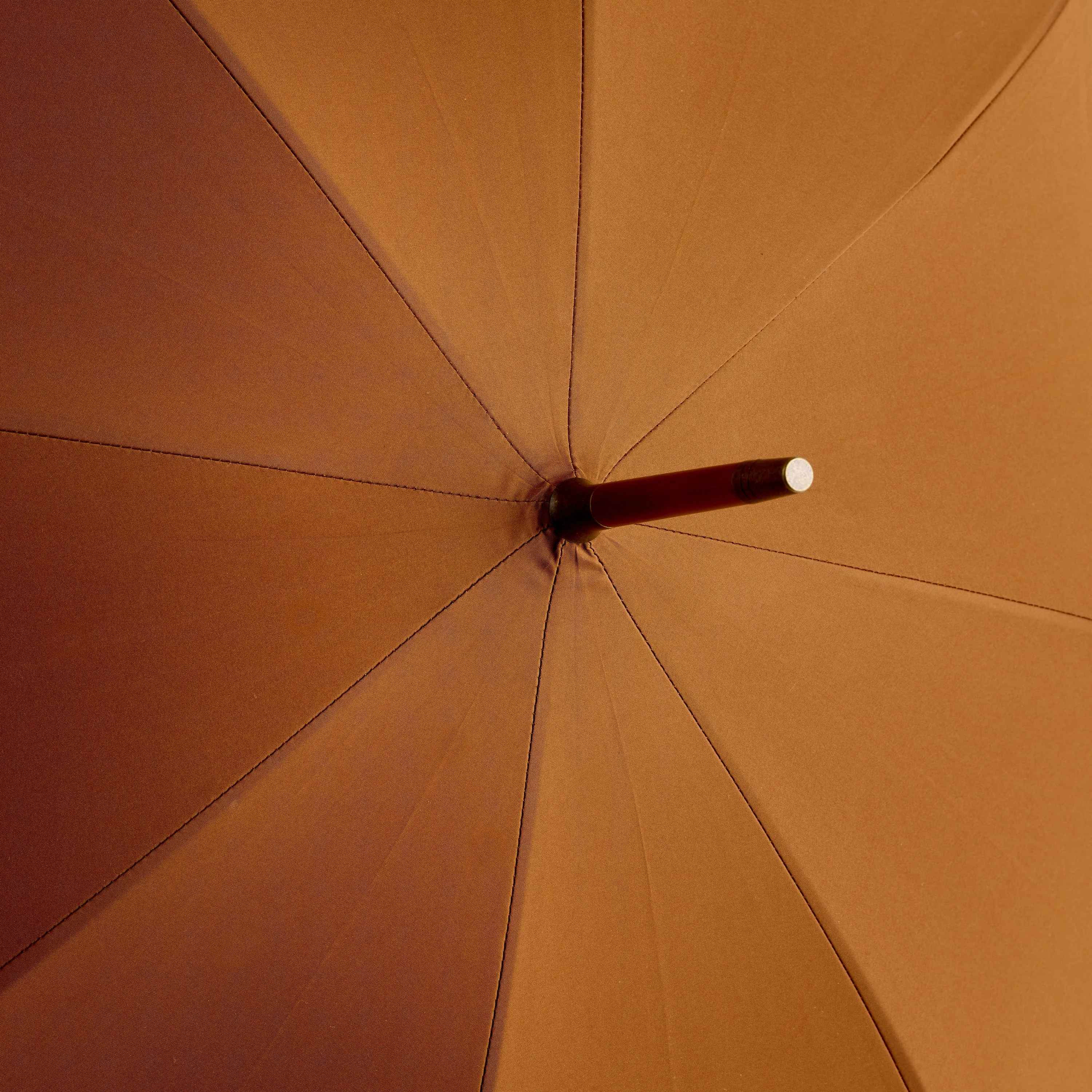 Fox Umbrellas Brindle Maple Gloss Handle Sienna Umbrella