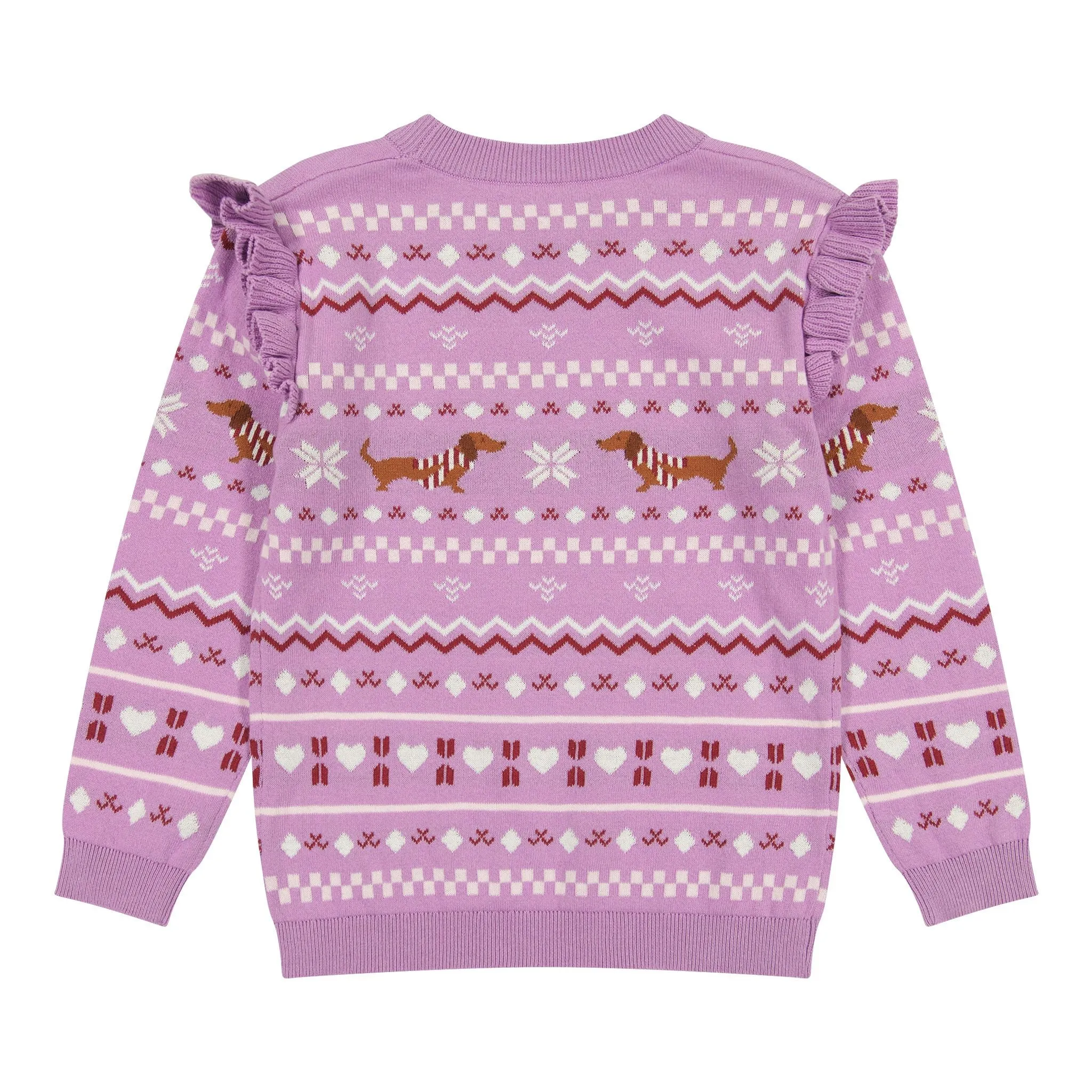 Holiday Sweater Set | Purple