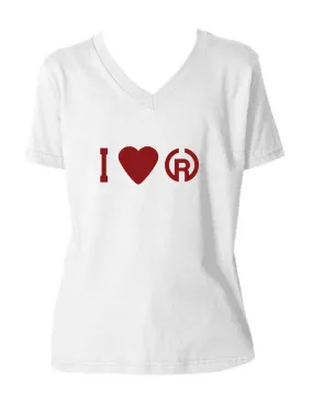 I Love CRC V-Neck Tee