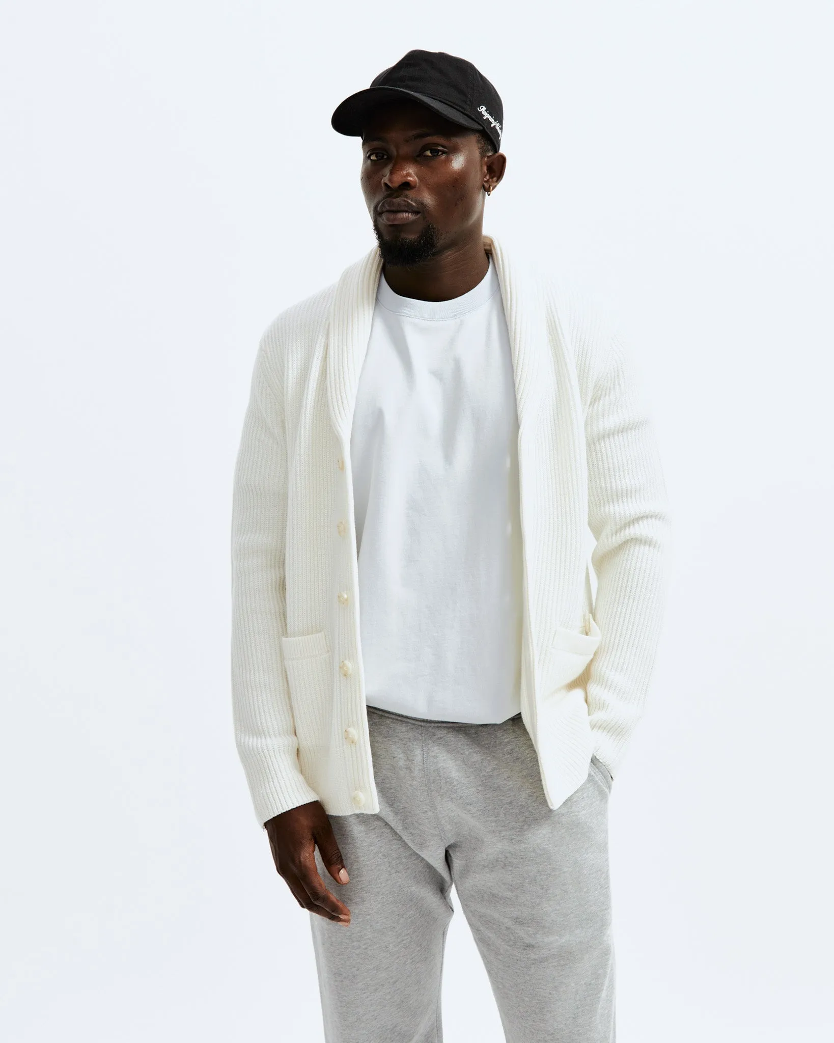 KNIT VINNIE CARDIGAN - REIGNING CHAMP