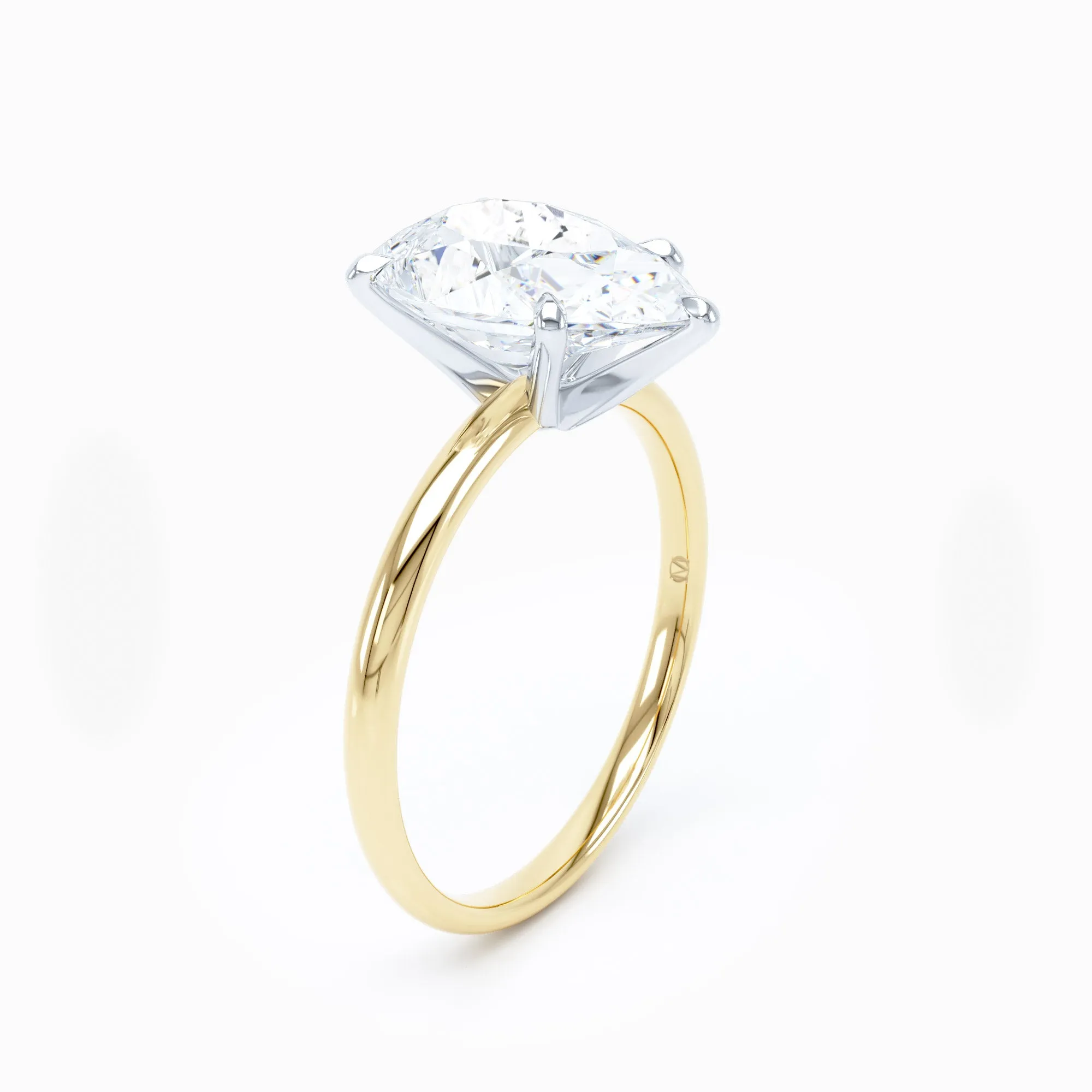 Perfect Solitaire - Pear Engagement Ring