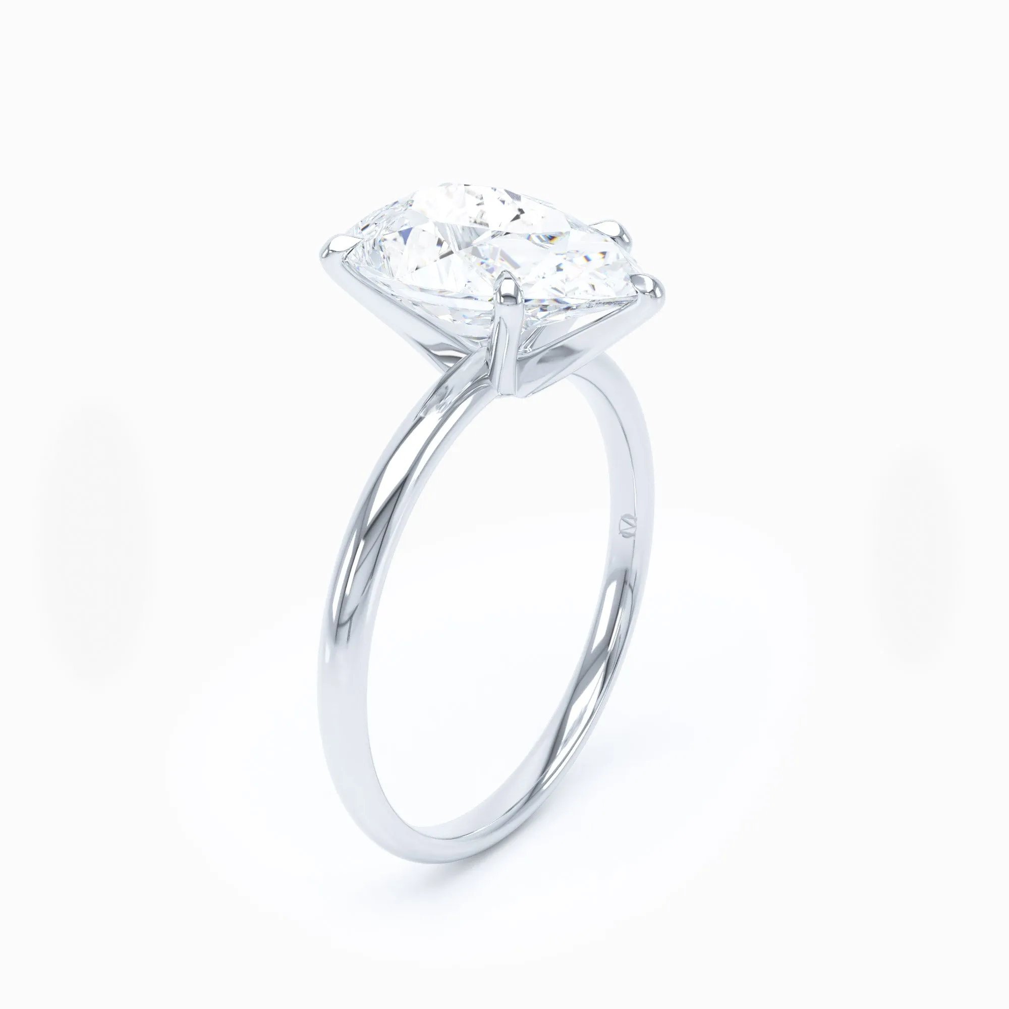 Perfect Solitaire - Pear Engagement Ring