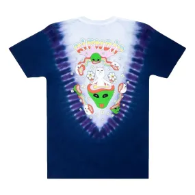 RIPNDIP IN A HAZE TEE-PURPLE U-DYE