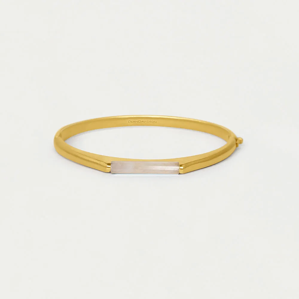 Signature Revival Hinge Gemstone Bangle