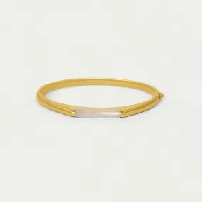 Signature Revival Hinge Gemstone Bangle