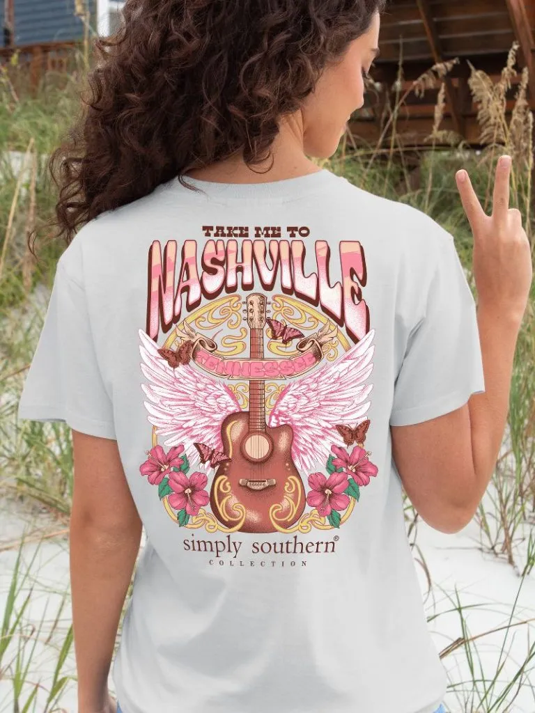 Simply Southern 'Take Me To Nashville' Country Guitar Tee