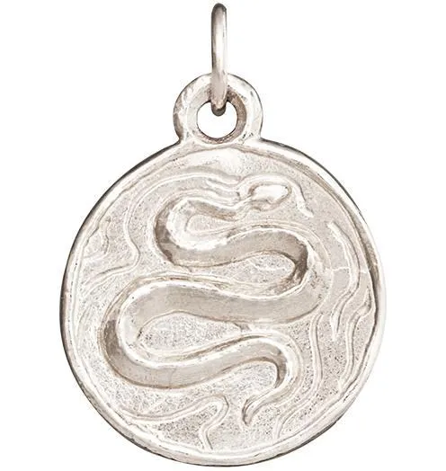 Snake Coin Charm