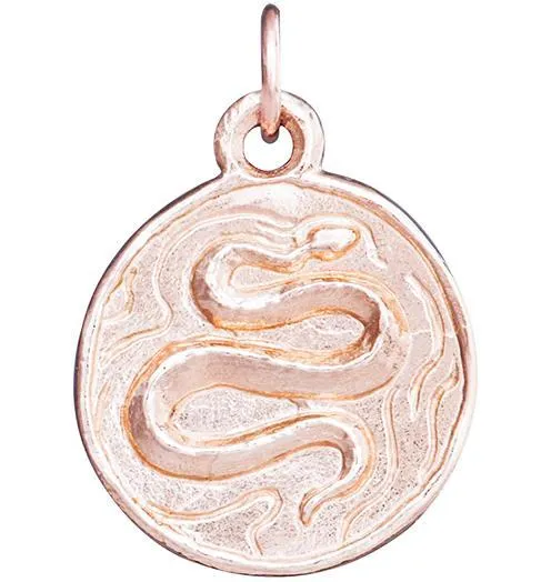 Snake Coin Charm