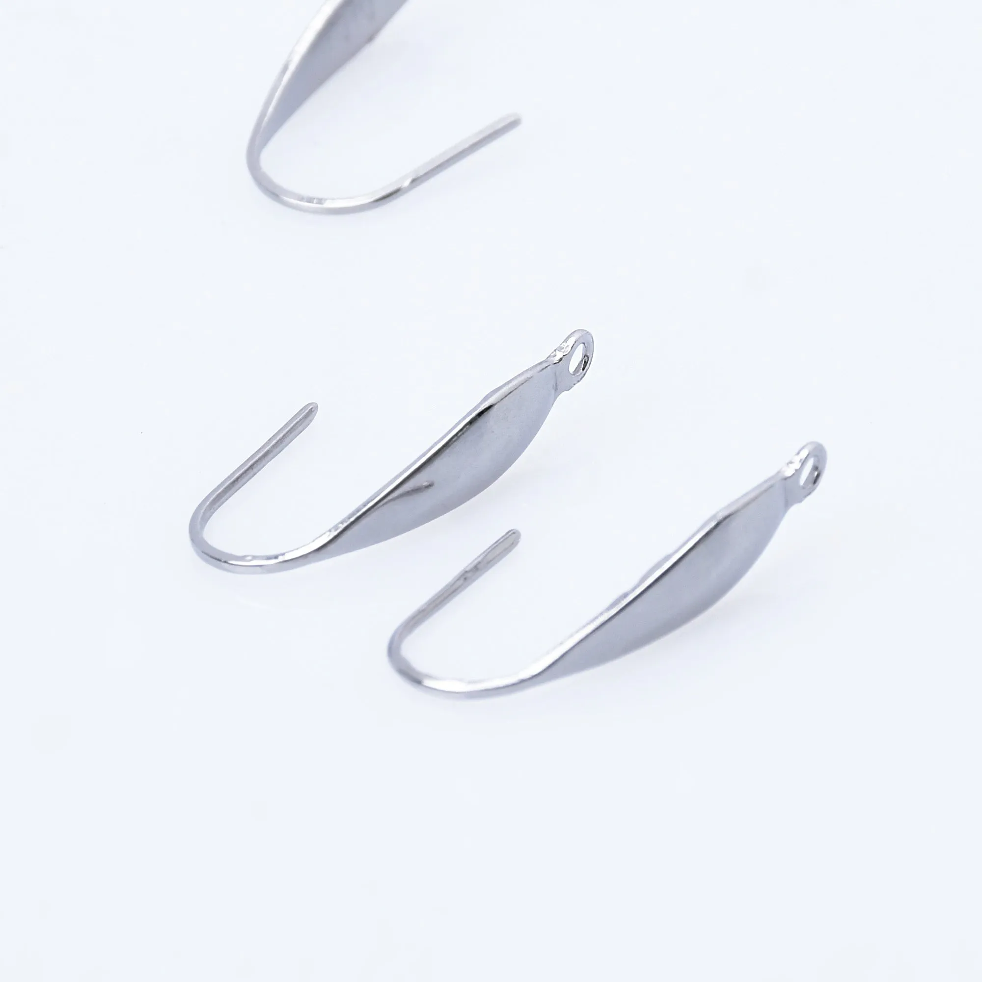 Stainless Steel Earring hooks Fish Hook Ear Wires Earring Findings Jewelry Supplies 20pcs 102951