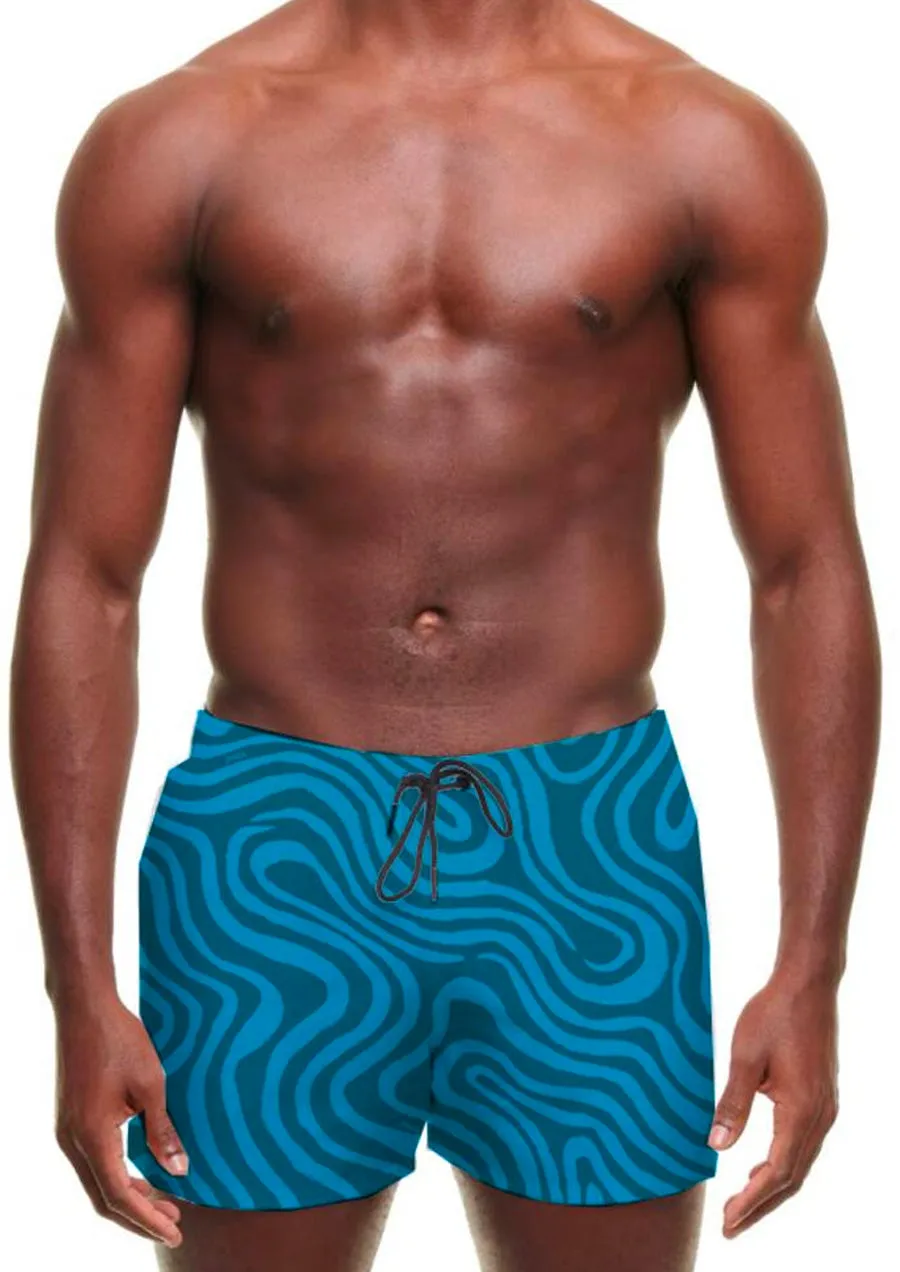 Summer Dunes Classic Swim Short (Blue)