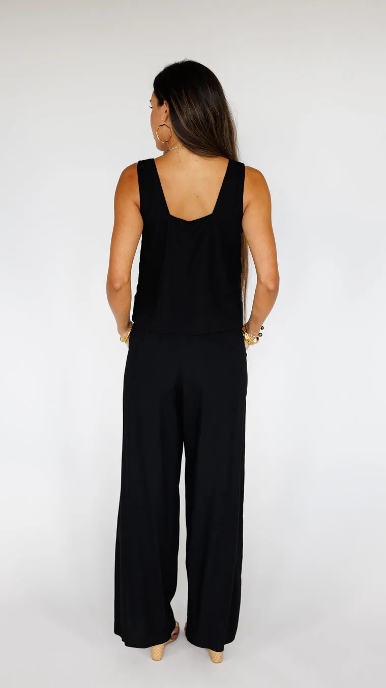 Tayla Top / Solid Black