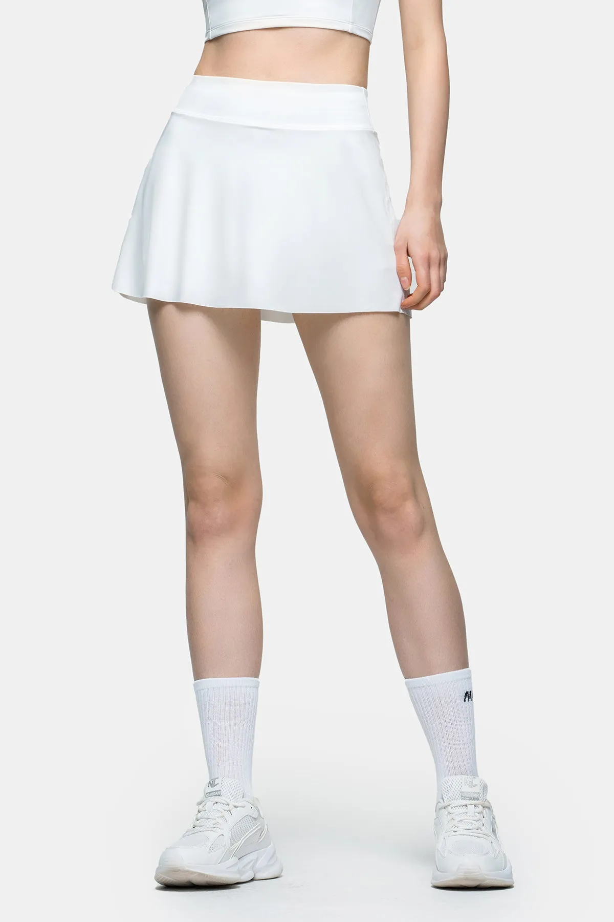 Tennis Skort with Rear Panel Seams