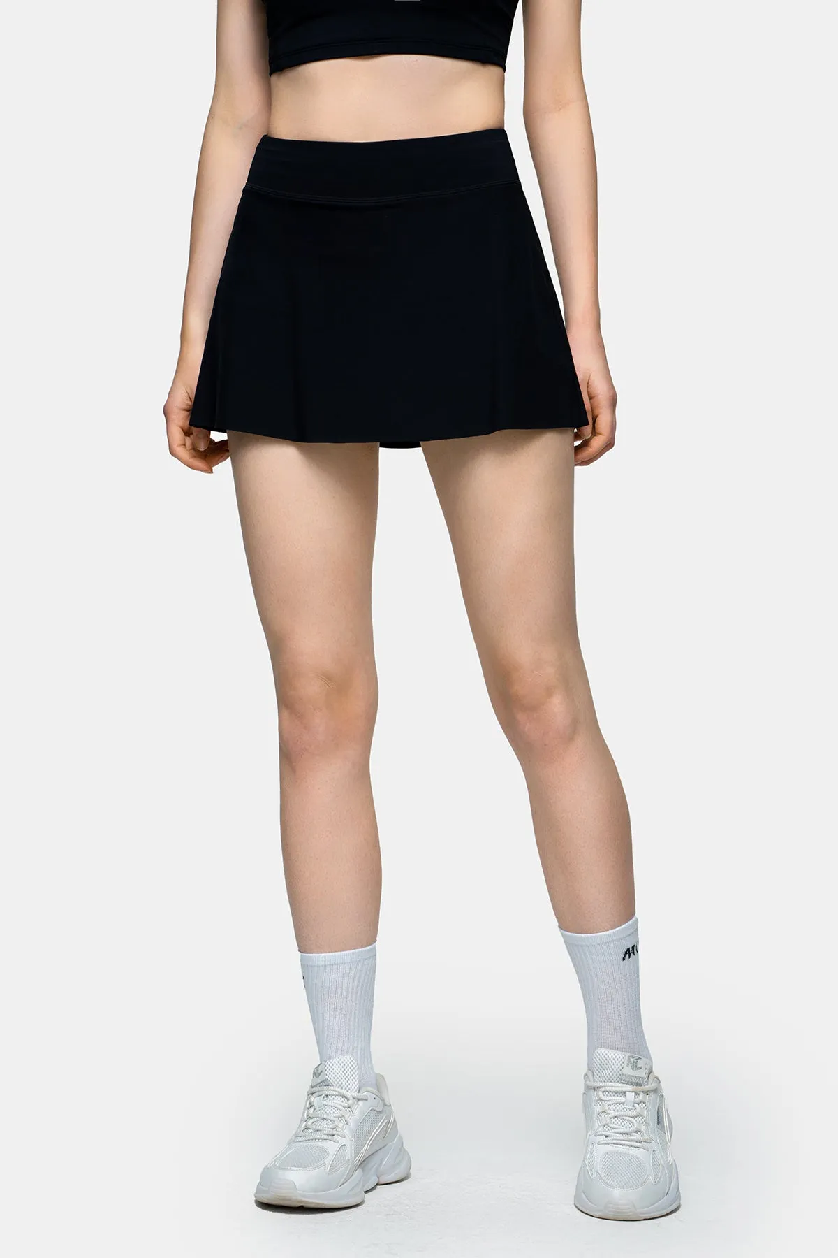 Tennis Skort with Rear Panel Seams