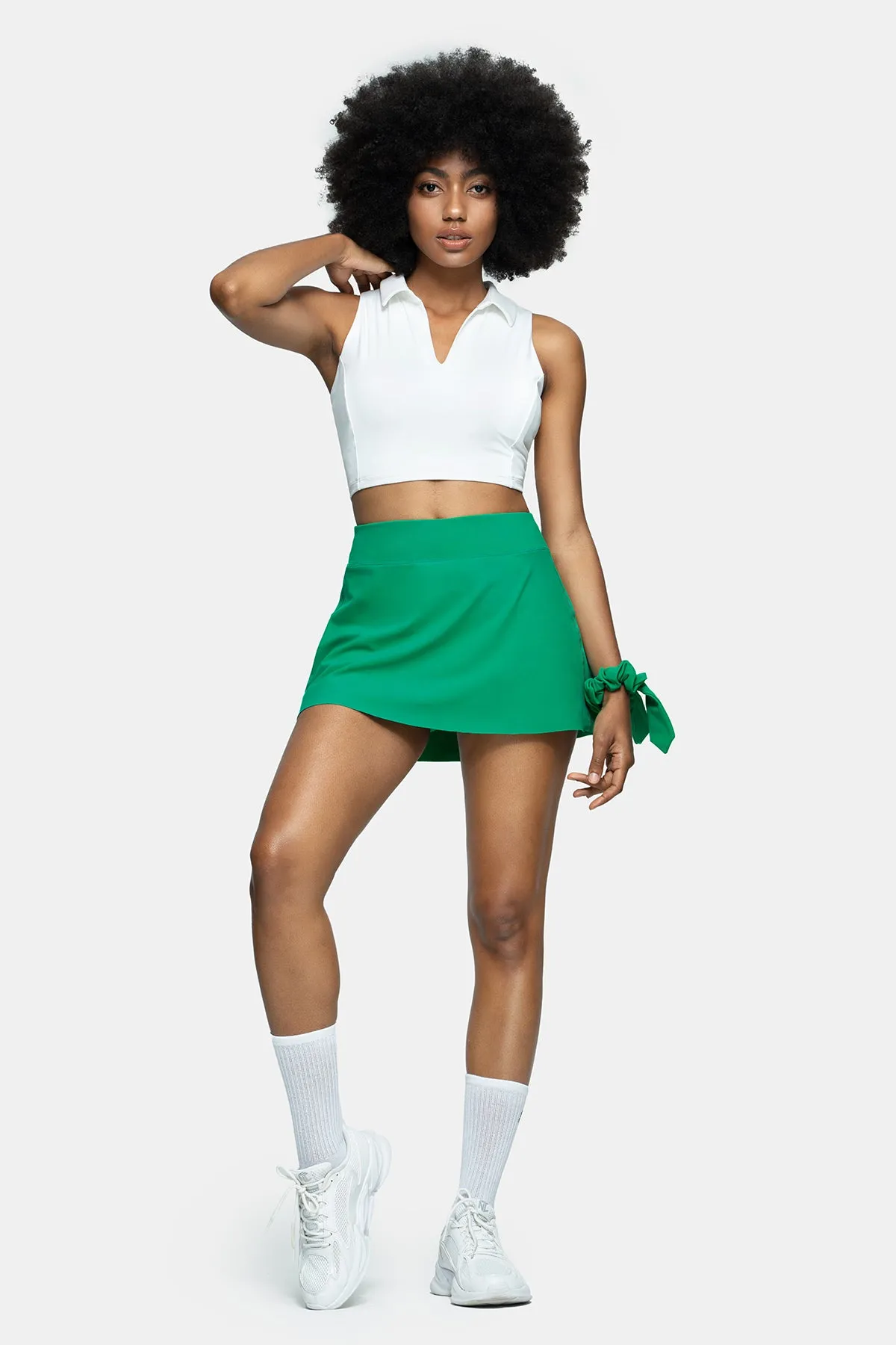 Tennis Skort with Rear Panel Seams