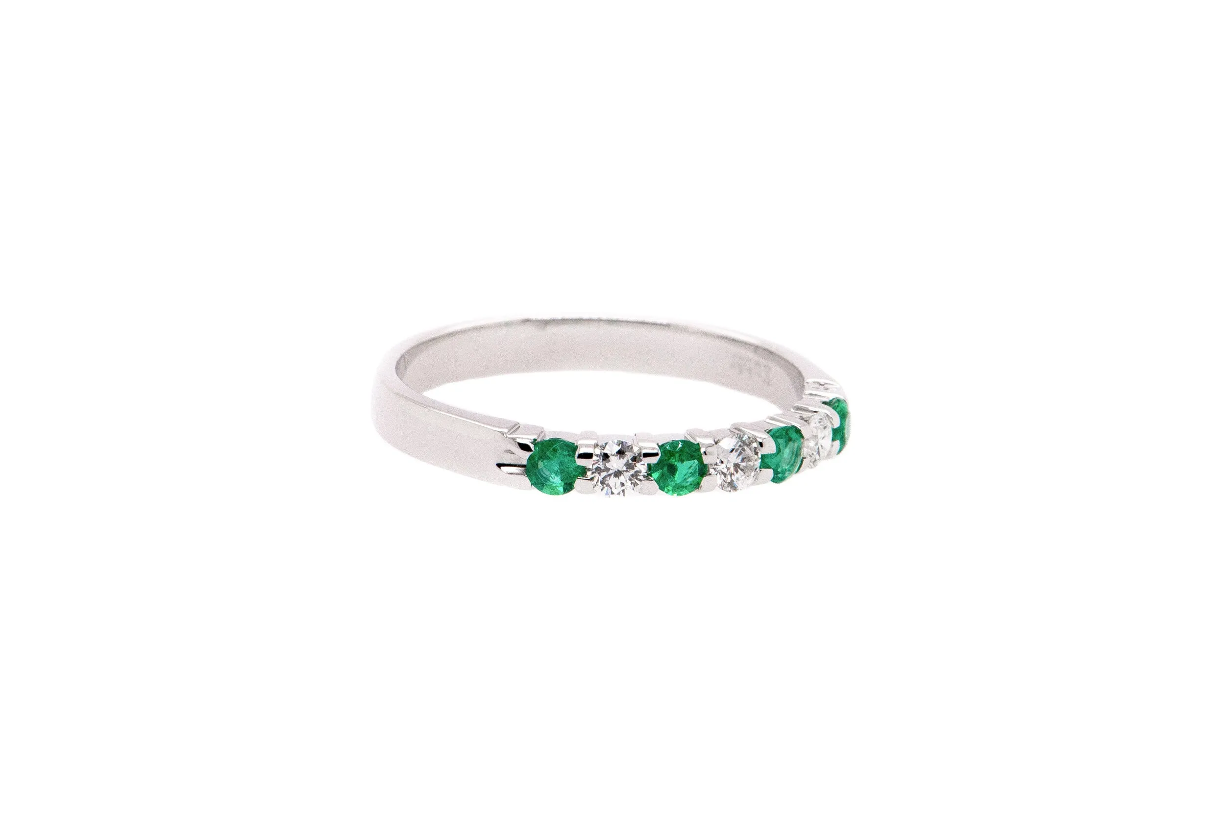 The Classic Collection: Emerald and Diamond band