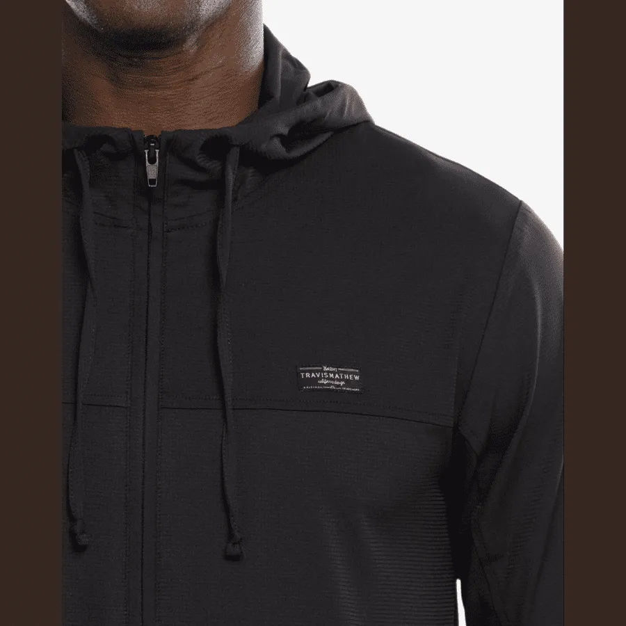 Travis Mathew Wanderlust Full Zip Hoodie - Black