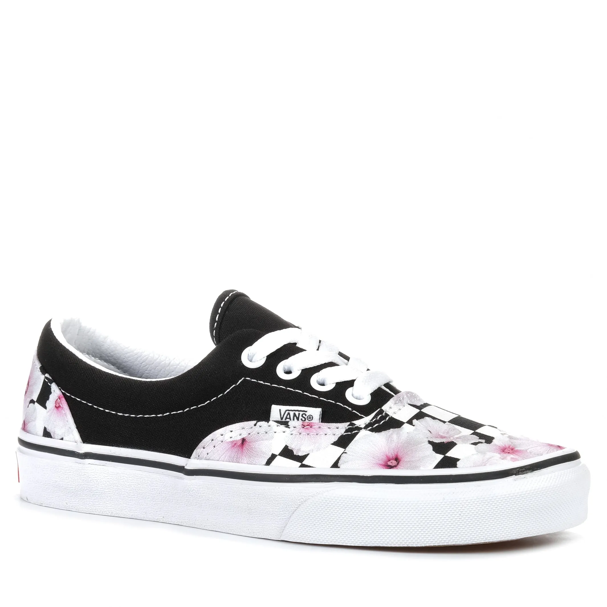 Vans Era Hibiscus Check Black