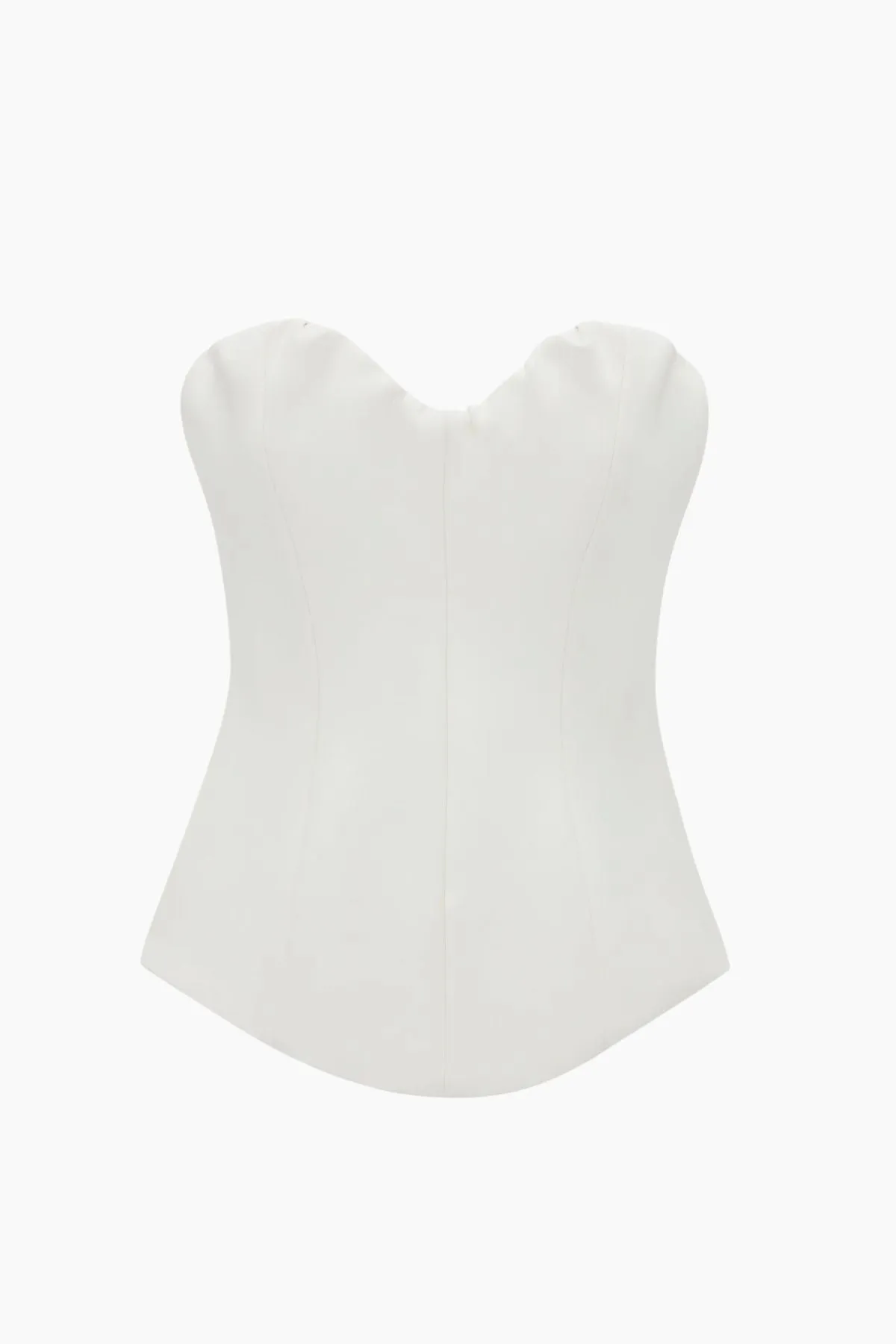 Victoria Beckham Corset Top - Antique White