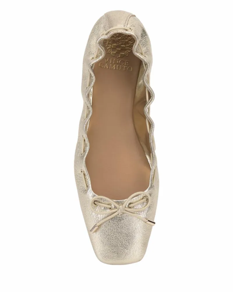 Vince Camuto VALARRAE LIGHT GOLD/SOFT GOAT METALLIC