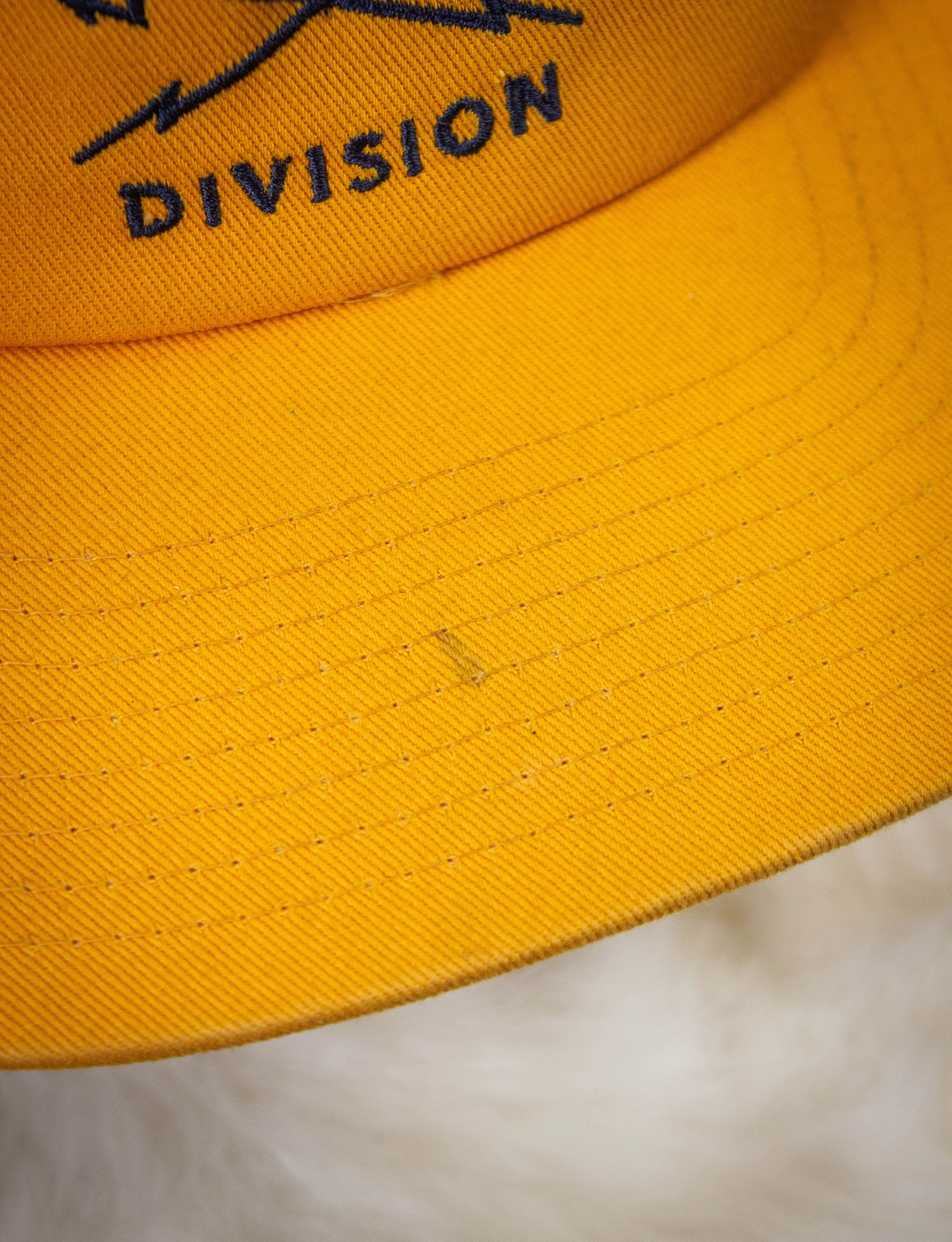 Vintage Dark Seas Division Trucker Hat Yellow