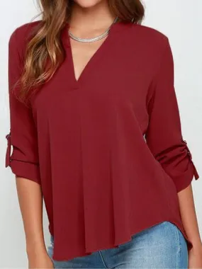 WealFeel V My Girl Chiffon Blouse