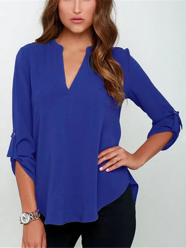 WealFeel V My Girl Chiffon Blouse