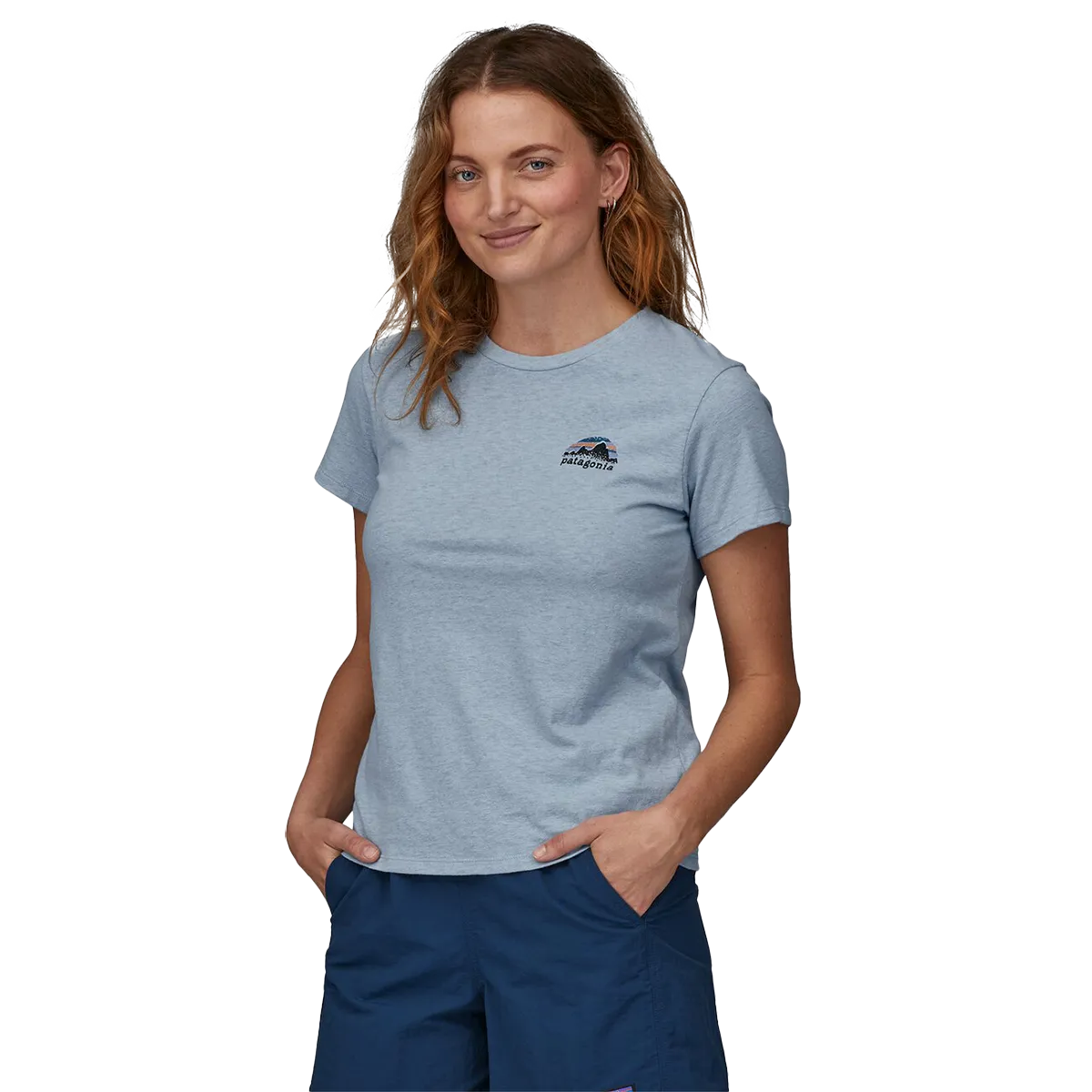 Women's Skyline Stencil Responsibili-Tee