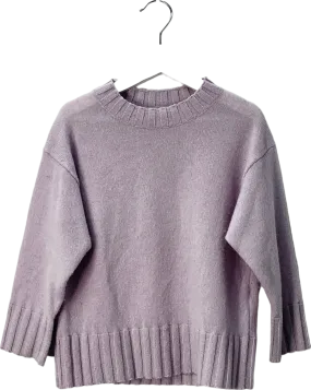 ZARA Purple Cashmere Long Sleeve Jumper 3 Years