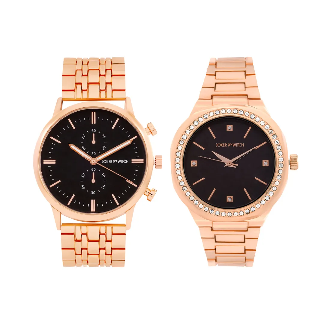 Zoe & Wade Couple Watches